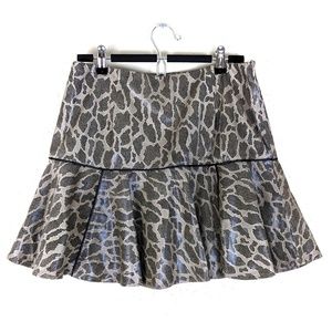 NWOT English Rose Snakeskin A-line Skirt Medium